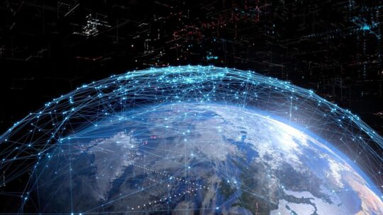 Orbital constellation of satellites